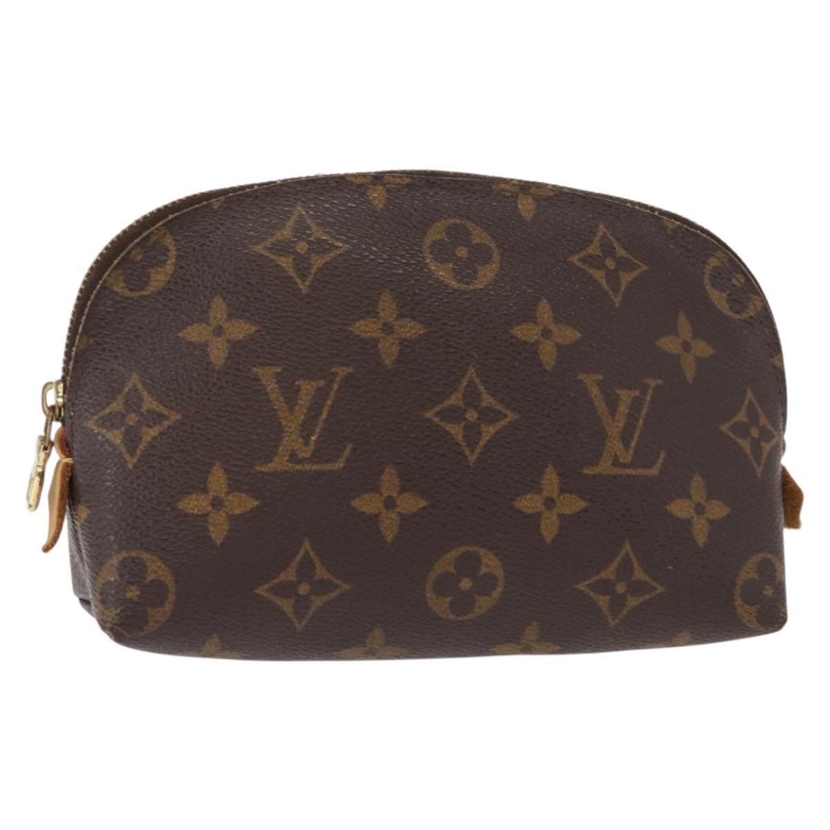 Louis Vuitton Monogram Pochette Cosmetic Pm Pouch M43998 Lv Auth Ka821
